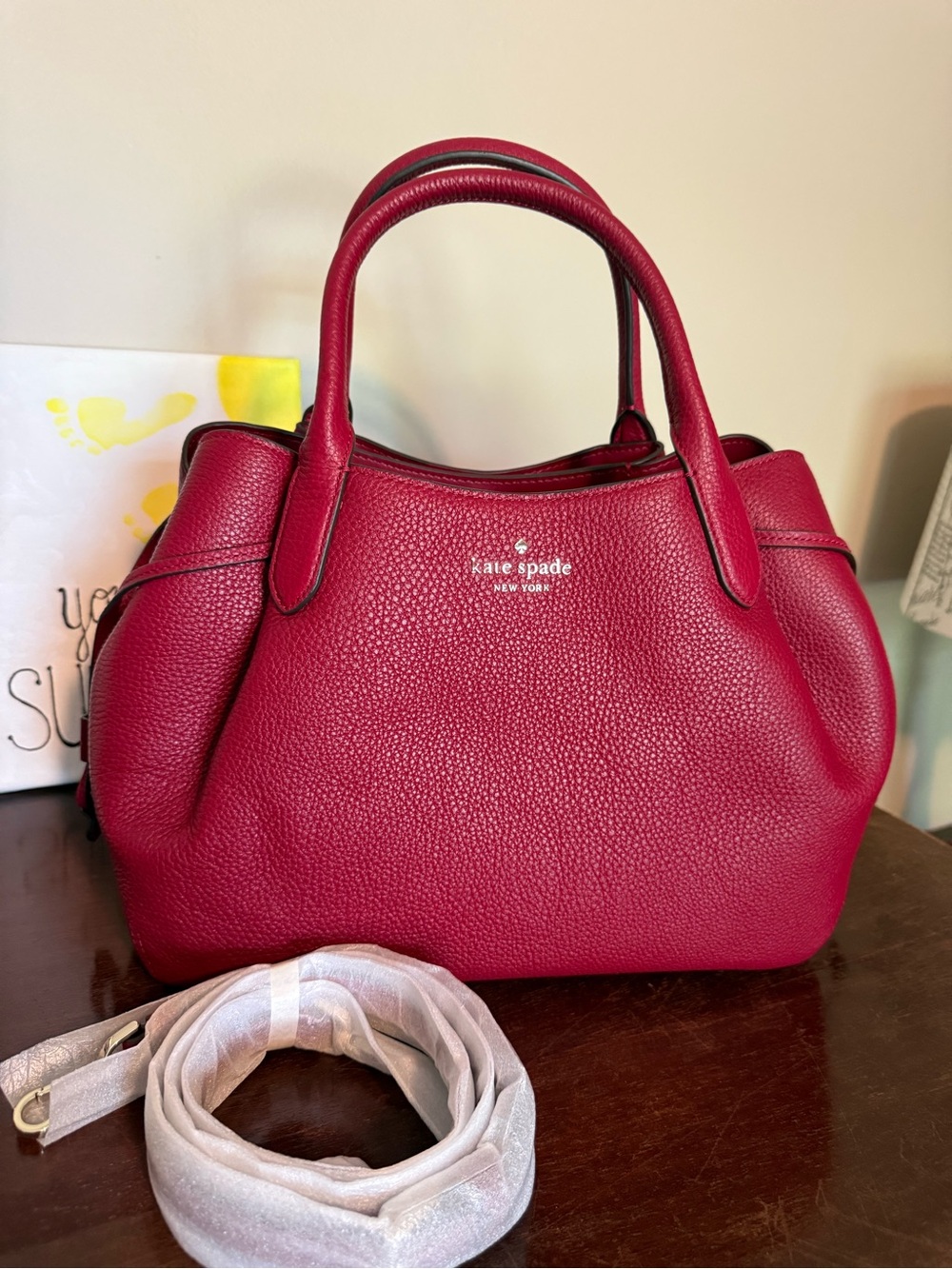 Kate Spade Red Jam Large Dumpling